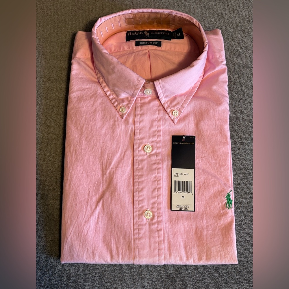 Men’s button down.